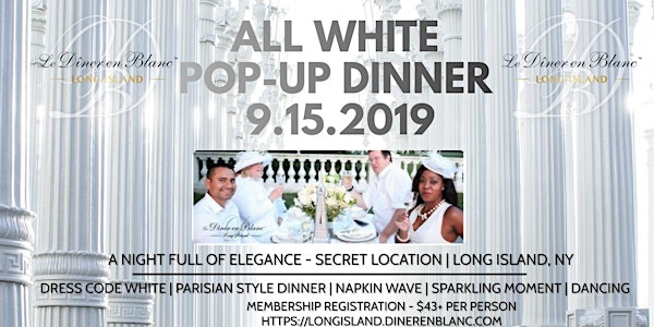 AARP Diner en Blanc Long Island