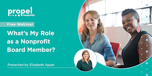 Primaire afbeelding van What's My Role as a Nonprofit Board Member?