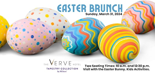 Easter Brunch at The VERVE Hotel, Tapestry Collection by Hilton primary image