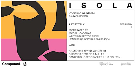 Artist Talk with Long Beach Opera primary image