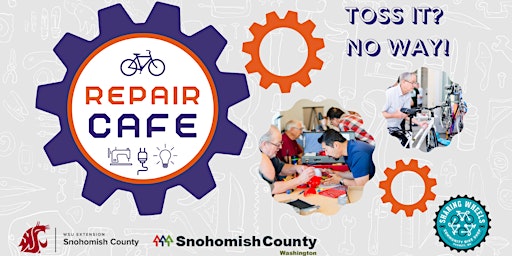 Imagem principal do evento WSU Snohomish County Extension Repair Cafe donation