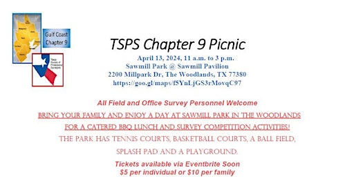 Image principale de TSPS Chapter 9 Annual Picnic