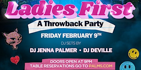 "Ladies First: A Throwback Party" - 2/9 primary image