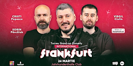 Imagen principal de Stand-up Comedy cu Sorin, Cristi și Virgil | FRANKFURT | 24.03.24