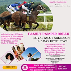 Royal Ascot Day Visit or  5 Day  4*Hotel Break with Royal Ascot Admission