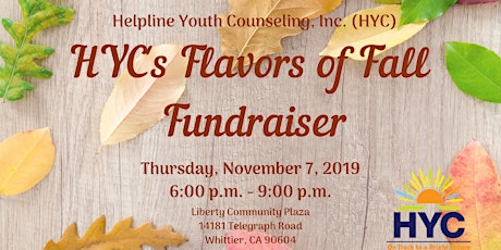 HYC's Flavors of Fall Fundraiser primary image