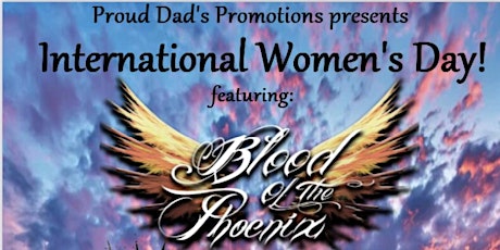 Primaire afbeelding van Women's Day Event! Blood Of The Phoenix, Sugarwash, Scum Dumpster +more