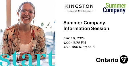 In-Person Summer Company Information Session primary image