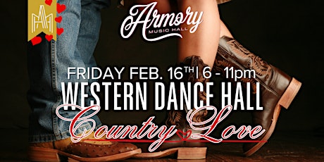 Country Love Western Dance Hall @ The Armory primary image