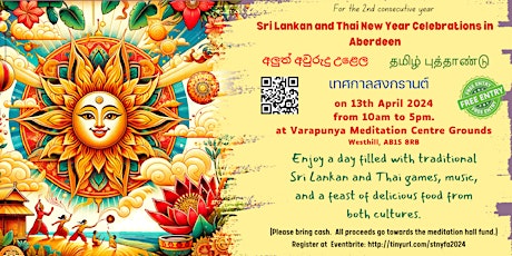 Sri Lankan and Thai New Year Celebrations in Aberdeen