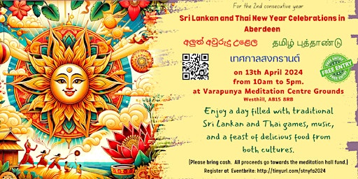 Sri Lankan and Thai New Year Celebrations in Aberdeen primary image