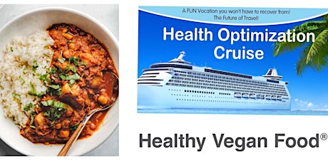 Healthy Vegan Food INDIAN BUFFET + Cruise Info Presentation primary image