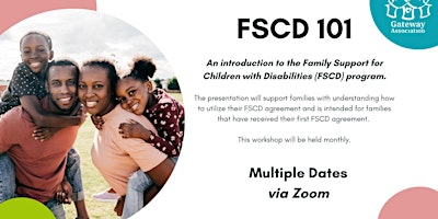 Imagen principal de Family Support for Children with Disabilities (FSCD) 101
