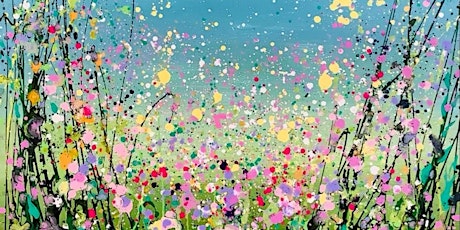 "Bursting Blossoms" Sip & Paint: Canvas Painting