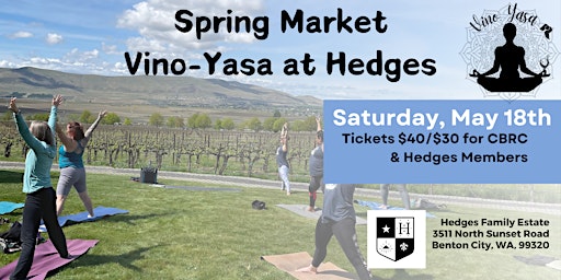 Primaire afbeelding van Spring  Market Vino-Yasa at Hedges Family Estate