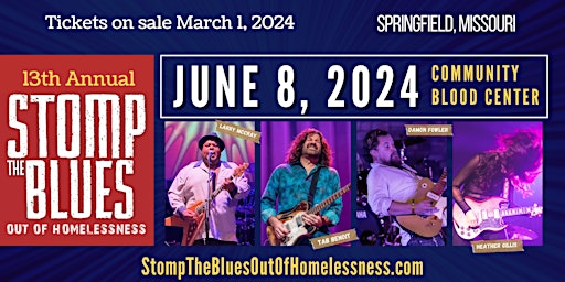 13th Annual Stomp The Blues Festival primary image