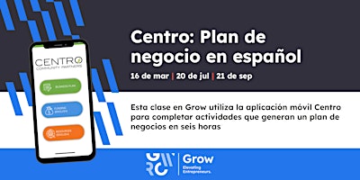 Centro: Plan de negocio en español primary image