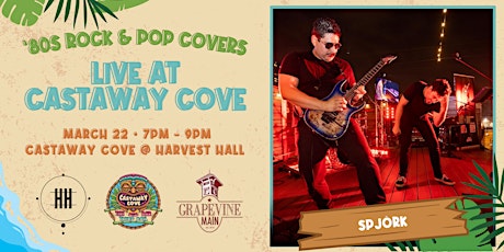 Spjörk  | '80s Rock & Pop Covers LIVE at Castaway Cove! primary image