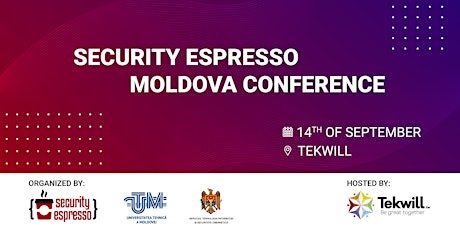 Security Espresso Moldova Conference primary image
