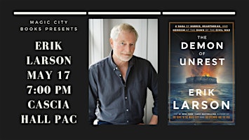 Imagem principal do evento The Demon of Unrest: An Evening with Erik Larson