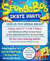 Imagem principal do evento Spongebob Skate Party