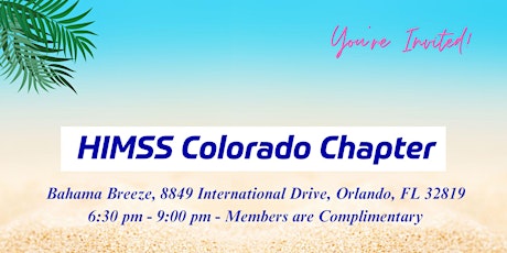 Colorado HIMSS Reception at National Conference primary image