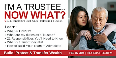 I'm a Trustee, Now What? primary image
