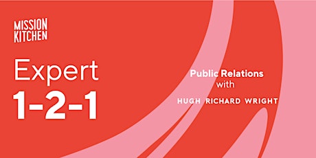 Hauptbild für Expert 1-2-1: PR with Hugh Richard Wright