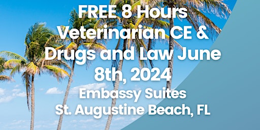 Primaire afbeelding van First Coast Veterinary Society CE by the Sea