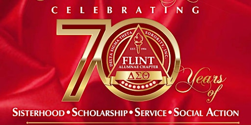 Imagen principal de 70th Chapter Anniversary Gala, Delta Sigma Theta, Flint Alumnae Chapter