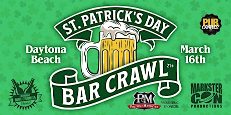 Imagem principal do evento St. Patrick's Day Bar Crawl (Daytona Beach)