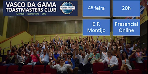 Primaire afbeelding van Vasco da Gama Toastmasters Club | Comunicar em Público | Liderança