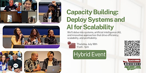 Primaire afbeelding van Capacity Building: Deploy Systems and AI for Scalability