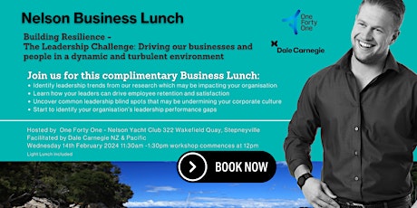 Nelson Business Lunch primary image