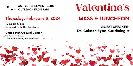 Hauptbild für Active Retirement Mass and Luncheon | February 8, 2024