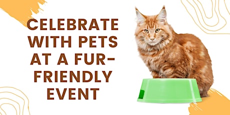 Celebrate with pets at a fur-friendly event