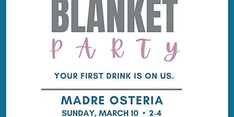 Chunky Knit Blanket Party - Madre Osteria 3/10 primary image