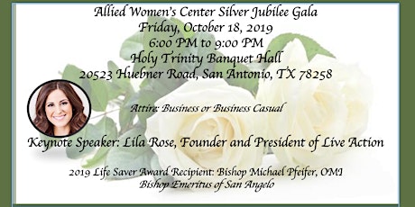 Allied Women's Center Silver Jubilee Gala primary image