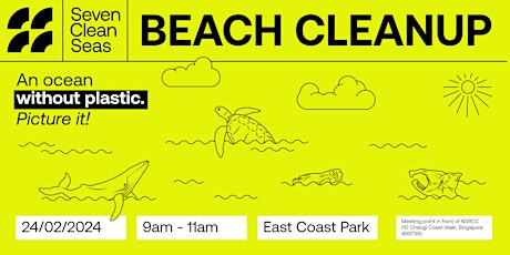 SINGAPORE BIG BEACH CLEAN UP: EAST COAST EDITION 2024 primary image