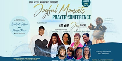 Image principale de Joyful Moments Prayer Conference 2024