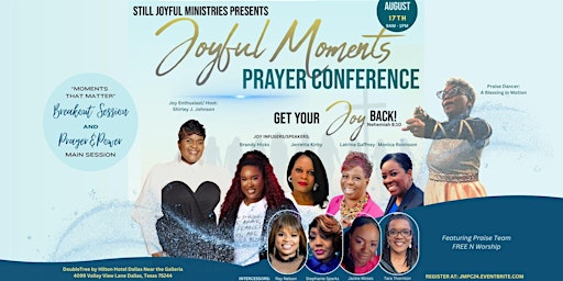 Imagem principal do evento Joyful Moments Prayer Conference 2024