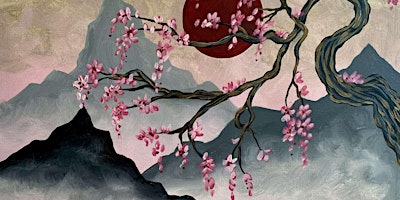Shimmering Cherry Blossoms - Paint and Sip by Classpop!™  primärbild