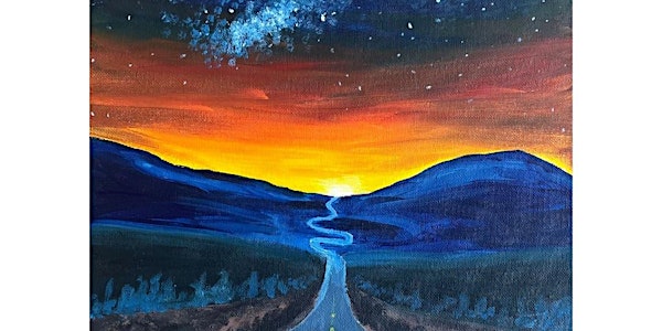 Paint and Sip in Melbourne: Starry Road