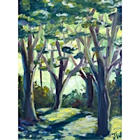 Sip and Paint in Melbourne:  Evening in the Woods  primärbild