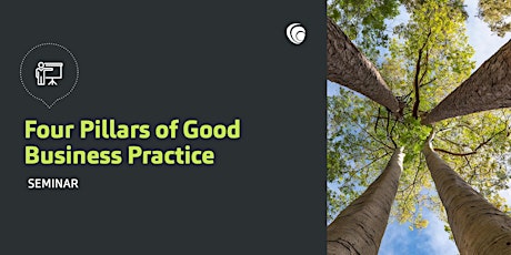 Christchurch Seminar - Four Pillars of Good Business Practice primary image
