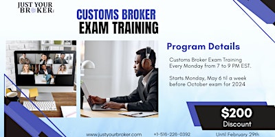 Imagen principal de Customs Broker Exam Training