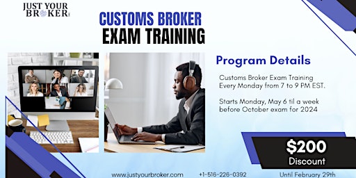 Image principale de Customs Broker Exam Training