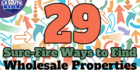 29 Sure-Fire Ways to Find Wholesale Properties primary image