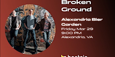 Broken Ground- Live Music Friday Night #AlexandriaBierGarden primary image