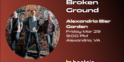 Primaire afbeelding van Broken Ground- Live Music Friday Night #AlexandriaBierGarden